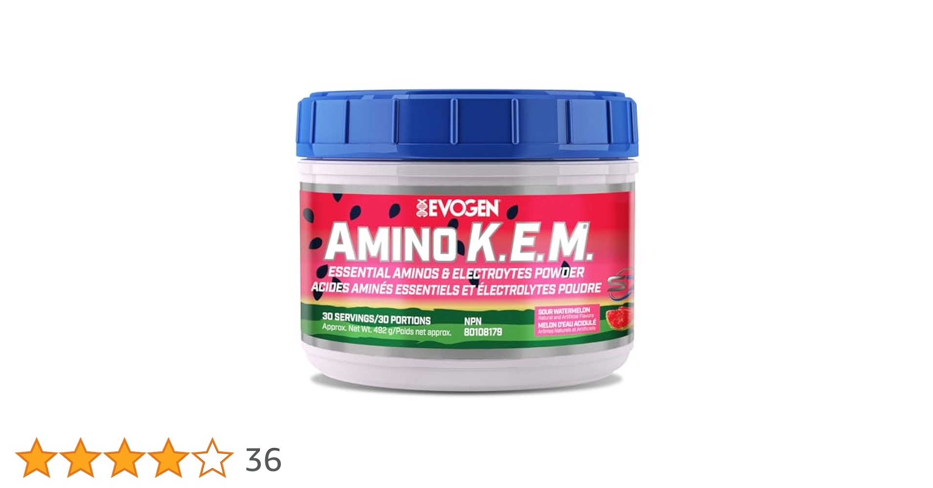 Evogen Amino KEM - Elite EAA Pump Volumizer | Supports Blood